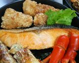 鮭の海苔ノリ丼作り方7写真