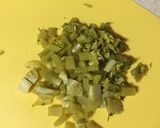 納豆と大根の葉っぱの甘辛まぜご飯作り方2写真