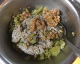 納豆と大根の葉っぱの甘辛まぜご飯作り方4写真