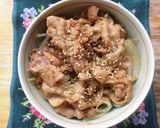 味付けはドレッシングだけ！？焼肉丼♪作り方7写真
