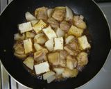 鶏肉&厚揚げ&れんこんの☆炒め煮作り方4写真
