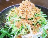 自家製ドレッシング大根水菜ジャコサラダ作り方3写真
