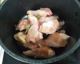 簡単手羽元のトマト煮＊野菜ジュース作り方2写真