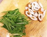 QC・水菜サラダ作り方1写真
