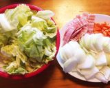 春キャベツと新たまのコンソメスープ^_^作り方5写真