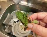 うど菜とハリいかのかき揚げ　サクサク簡単作り方2写真