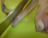 うど菜とハリいかのかき揚げ　サクサク簡単作り方3写真