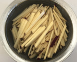 ☆さつまいものはちみつきんぴら☆作り方3写真