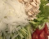 簡単さっぱり野菜たっぷりふるる冷麺作り方1写真