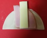 アスパラとハムチーズの餃子の皮揚げ作り方4写真