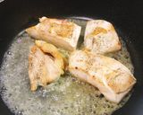 鶏肉の白ワインと生クリーム煮作り方3写真