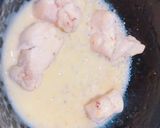 鶏肉の白ワインと生クリーム煮作り方4写真