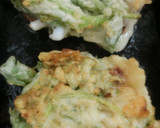うど菜とハリいかのかき揚げ　サクサク簡単作り方7写真