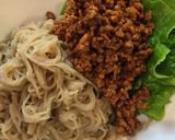 ふるる冷麺☆香味野菜のピリ辛和え麺作り方5写真