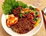 ふるる冷麺☆香味野菜のピリ辛和え麺作り方7写真