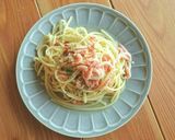 桜えびのにんにくパスタ作り方5写真