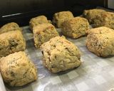簡単丸ごと食べる黒豆ほうじ茶でスコーン作り方4写真
