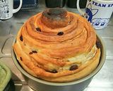 ビッグシナモンロール☆18㎝のケーキ型で作り方8写真