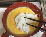 【時短10分】余り物だらけでチャーハン作り方2写真