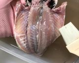 冷蔵庫で簡単干物作り(アジの開き)作り方7写真