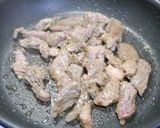 ダイエット！牛肉とブロッコリーと舞茸炒め作り方4写真