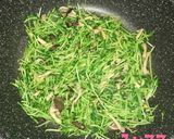 すぐ出来る☆豆苗とひらたけの卵とじ作り方5写真