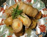 楽チンヘルシー♪豚バラ高野豆腐巻き作り方7写真