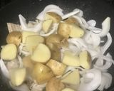 新じゃがで皮付き塩肉じゃが作り方5写真
