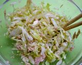 簡単！たっぷりツナレタス☆オリーブ風味作り方3写真