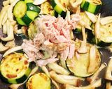 ズッキーニ・ツナパスタ作り方3写真