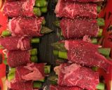 【お弁当作りおき】アスパラの牛肉巻作り方1写真