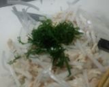 大根と鳥むね肉のサラダ作り方4写真