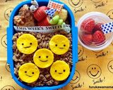 幼稚園お弁当♪簡単!そぼろ弁当♪作り方3写真