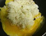 香ばしい♡桜海老と黒胡麻の和風チャーハン作り方1写真