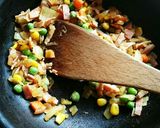 本日の朝 ノンフライカレーパン作り方4写真