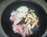 辛ラーメンでカルボーナーラ作り方1写真