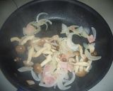 辛ラーメンでカルボーナーラ作り方2写真