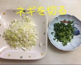 挽肉餡掛けうどん作り方3写真