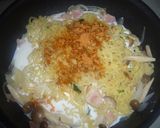 辛ラーメンでカルボーナーラ作り方6写真