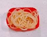 お弁当に！レンジで簡単、豚焼肉パスタ！作り方4写真