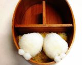 簡単アザラシｸﾝのキャラ弁☆作り方4写真