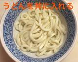 挽肉餡掛けうどん作り方14写真