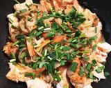 ♡胸肉のキムチマヨチーズ焼き´ω`♡作り方5写真