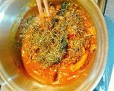 昆布でプルプル！？おつまみカレー作り方3写真
