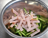 食感が楽しい♪糸寒天と木耳の中華風サラダ作り方2写真