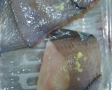 めんつゆとすき焼きのたれで魚の煮つけ作り方1写真