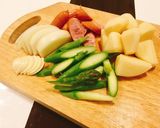 味付け簡単！アスパラジャーマンポテト作り方1写真