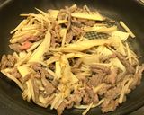 ピクピク♡モコモコ♡タケノコの青椒牛肉絲作り方8写真