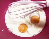 スイートポテト蒸しパンケーキ作り方5写真