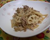 豚肉とレンコンの簡単ジャン炒め作り方5写真